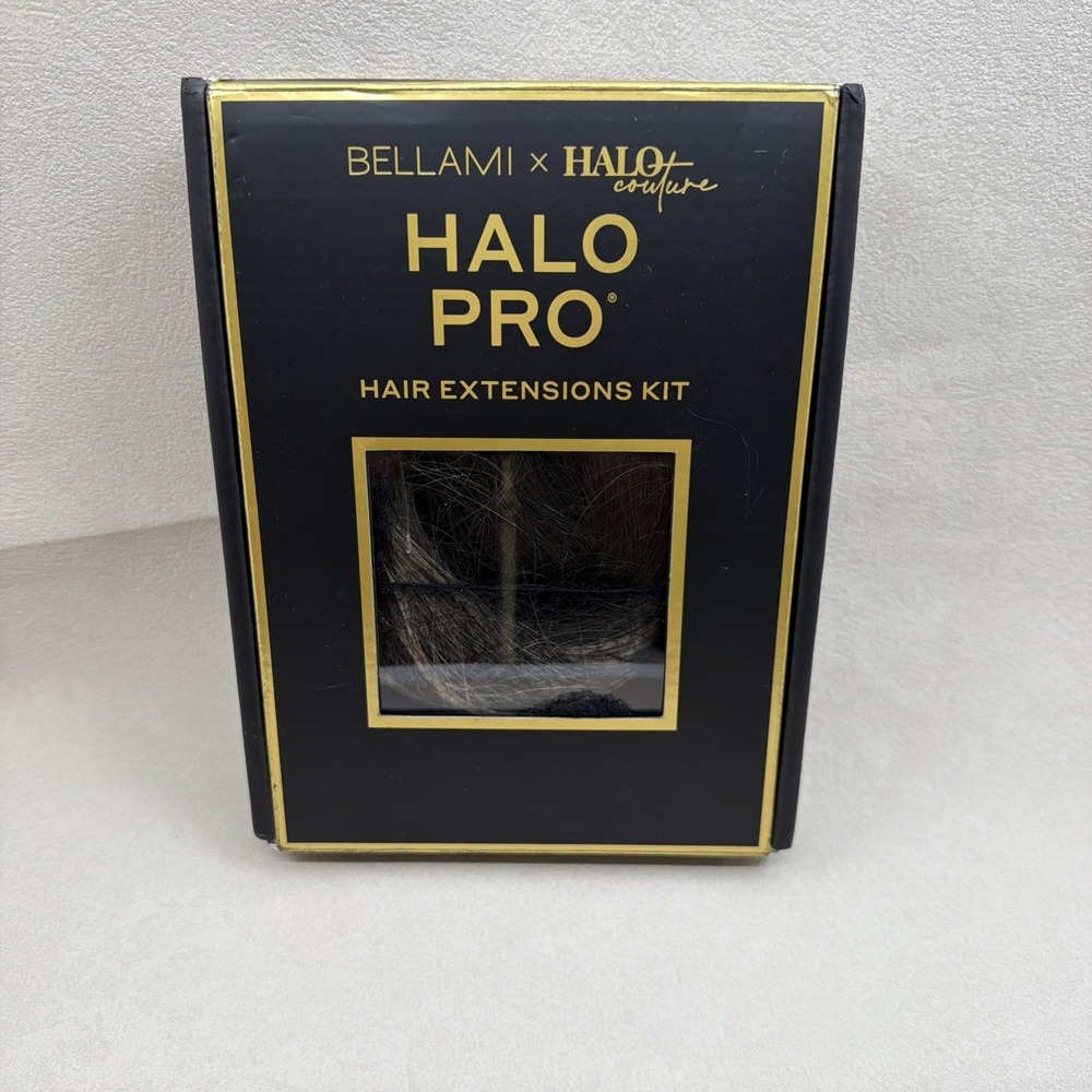 Bellami Halo Pro Hair Extension 16" Dark Brown Dirty Blonde #B-2/18 Balayage NEW